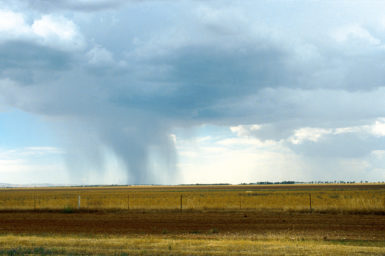 Rainfall on the plains
